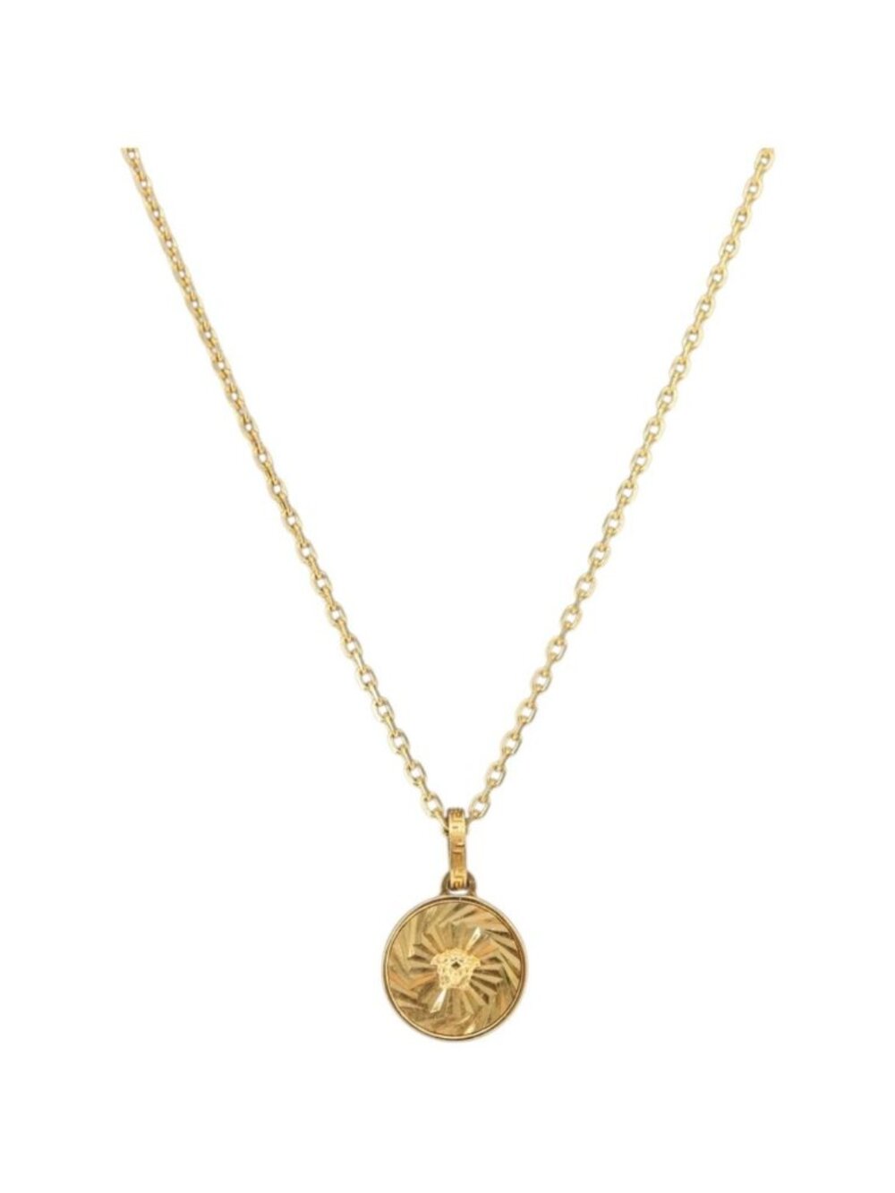 VERSACE Necklace metal Gold Tone